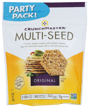 CRUNCHMASTER: Cracker Multiseed Party, 10 oz