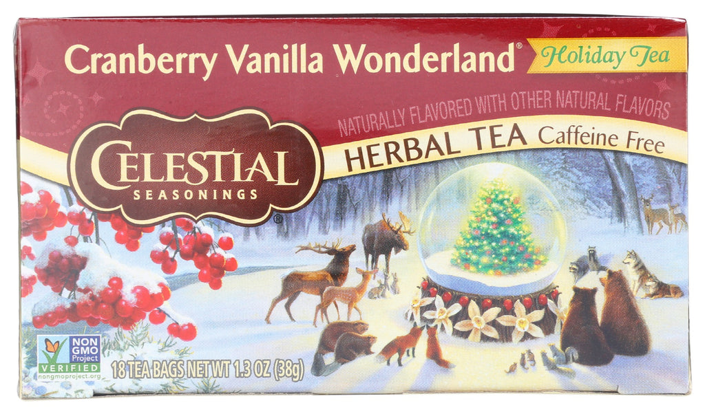 CELESTIAL SEASONINGS: Tea Crnbry Vnla, 20 bg