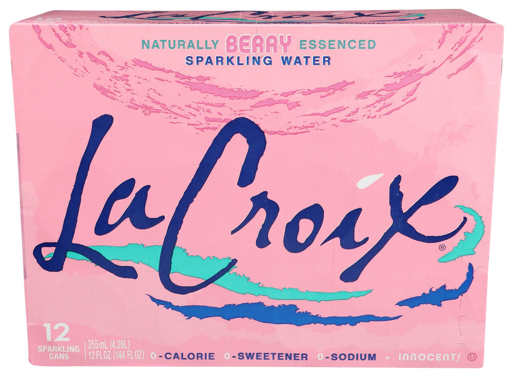 LA CROIX: Wtr Spark Berry 12Pk 12Z, 144 fo