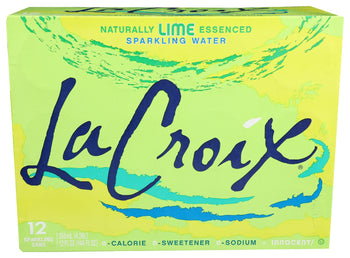 LA CROIX: Wtr Spark Lime 12Pk 12Z, 144 fo