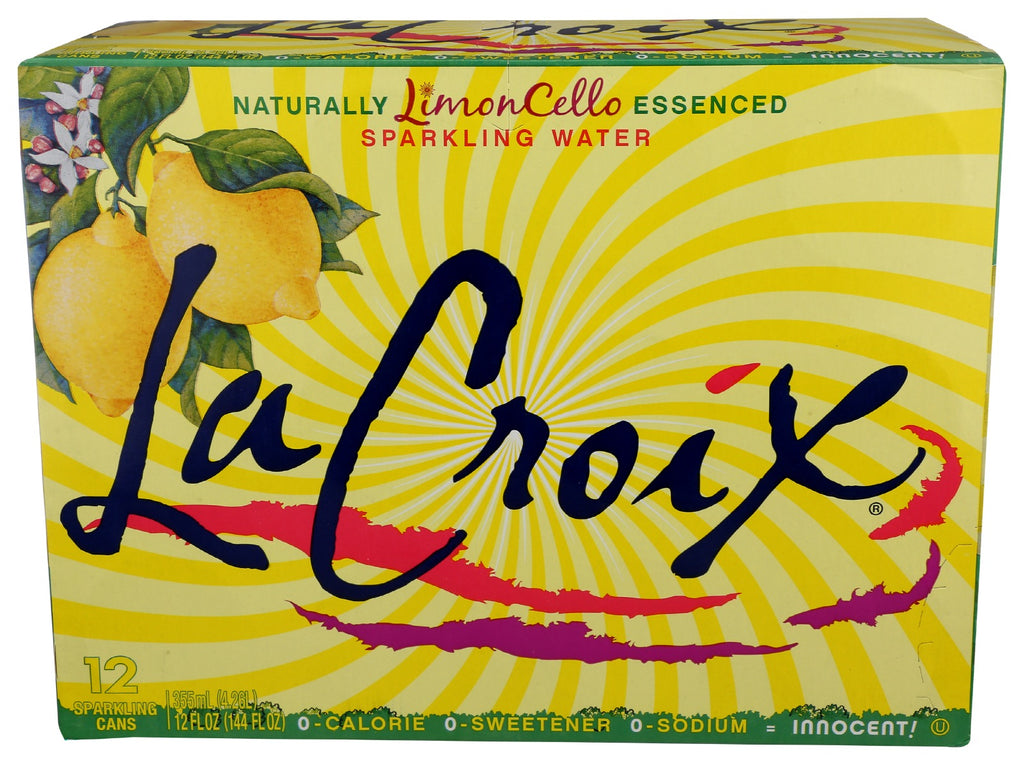 LA CROIX: Wtr Spark Limoncello 12Pk 12Z, 144 fo