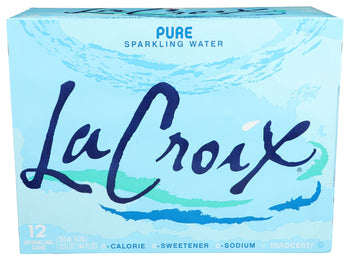 LA CROIX: Wtr Spark Pure 12Pk 12Z, 144 fo