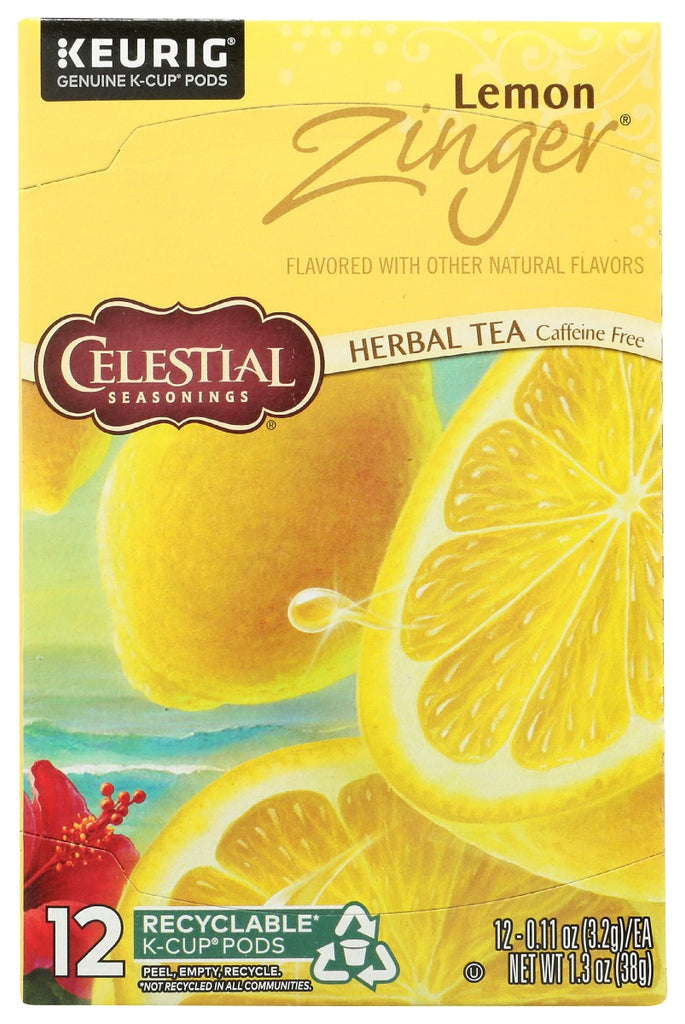 CELESTIAL SEASONINGS: Tea Kcup Lmn Zngr Hrbl, 12 pc