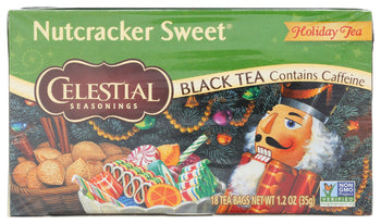 CELESTIAL SEASONINGS: Tea Nutcrckr Sweet, 20 bg