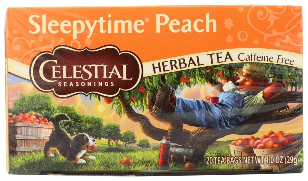 CELESTIAL SEASONINGS: Tea Peach Sleepytime, 20 bg