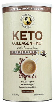 GREAT LAKES: Keto Collagen Mct Vanilla, 14.1 oz