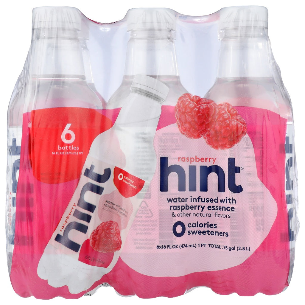 HINT: Water Raspberry 6Pk, 96 fo