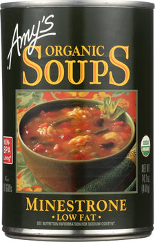 AMYS: Soup Minestrone Org, 14.1 oz