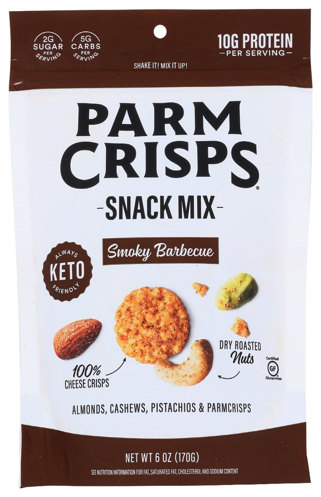 PARM CRISPS: Crisps Snack Mix Bbq, 6 oz