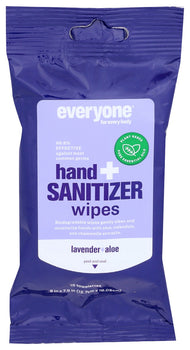 EVERYONE: Wipes Sanitz Lavnr Aloe, 1 ea