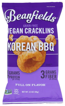 BEANFIELDS: Cracklins Korean Bbq, 3.5 oz