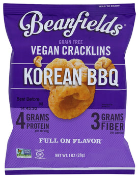 BEANFIELDS: Cracklins Korean Bbq, 1 oz