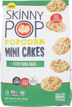 SKINNY POP: Rice Cakes Evrythng Bagel, 5 oz