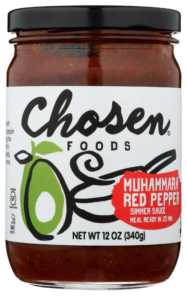 CHOSEN FOODS: Sauce Smr Muhmra Rd Peppr, 12 oz