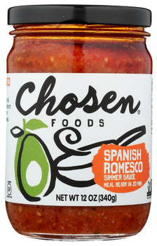 CHOSEN FOODS: Sauce Smr Spanish Romesco, 12 oz