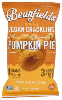 BEANFIELDS: Cracklins Pumpkin Pie, 3.5 oz