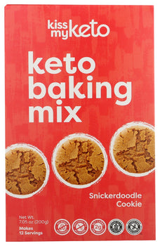 KISS MY KETO: Baking Mix Snickerddl Gf, 6.53 oz