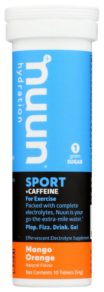 NUUN: Sport Caff Mango Orng, 10 tb