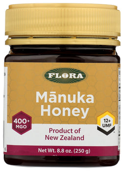 FLORA HEALTH: Manuka Hny Mgo 400 Umf12, 8.8 oz