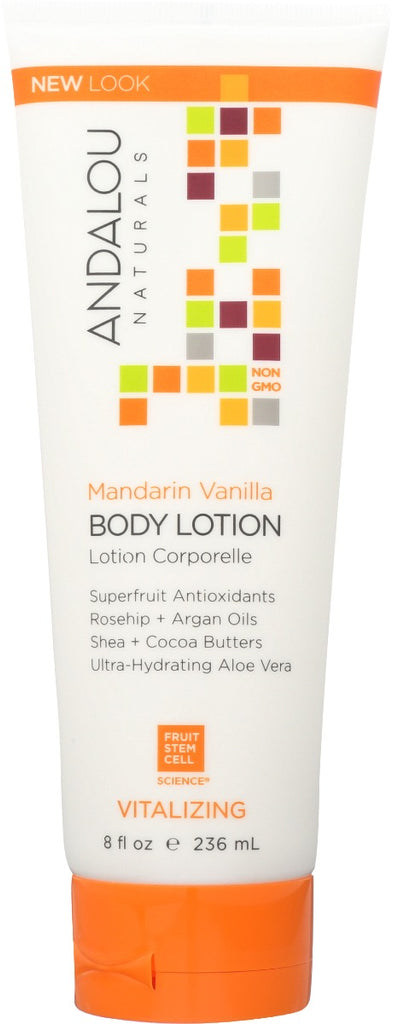 ANDALOU NATURALS: Body Lotion Mandrn Vanill, 8 oz