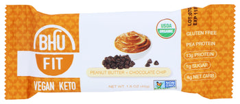 BHU FOODS: Bar Pb Choc Chip, 45 gm