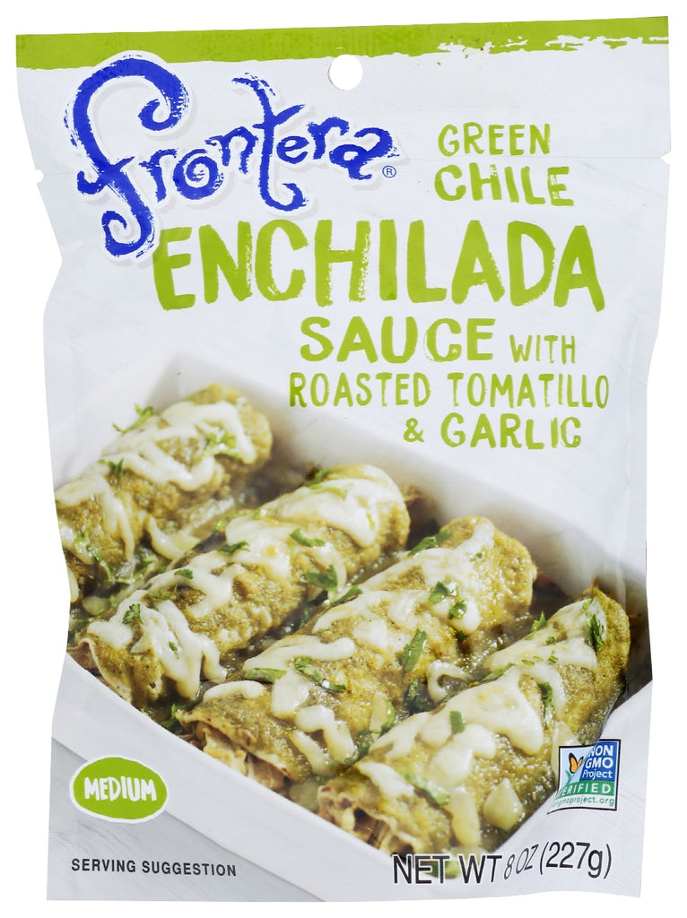 FRONTERA: Ssnng Pouch Enchld Sce Grn Chile, 8 oz