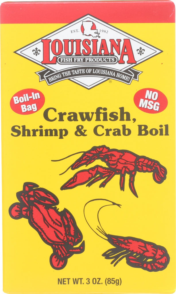 LOUISIANA FISH FRY: Boil Crab Seed Bag, 3 oz