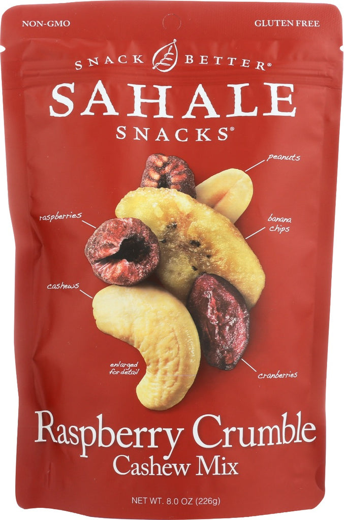 SAHALE SNACKS: Nut Mix Rspbry Crmb Cashe, 8 oz