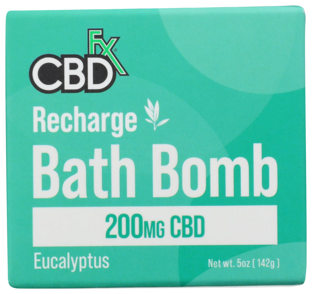 CBDFX: Bath Bomb Recharge Cbd, 1 pc