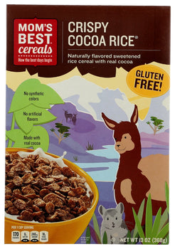 MOMS BEST: Cereal Crspy Rice Cocoa, 13 oz