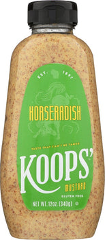 KOOPS: Mustard Sqz Hrsrdsh, 12 oz