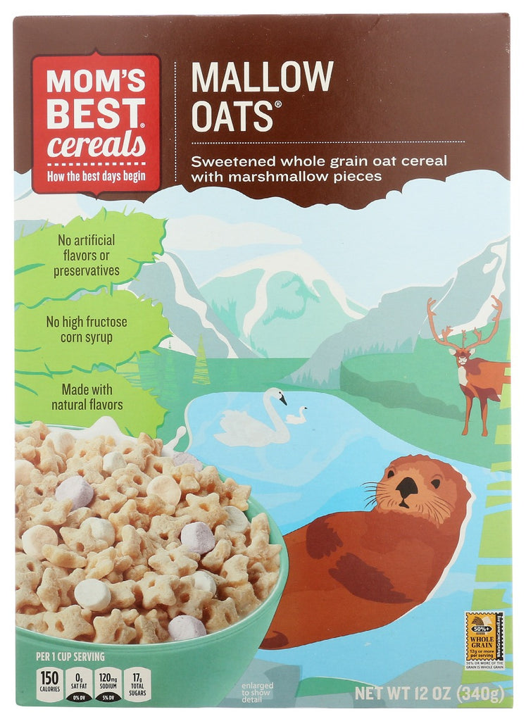 MOMS BEST: Cereal Oats Marshmallow, 12 oz