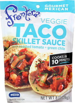 FRONTERA: Ssnng Pouch Veggie Taco, 8 oz