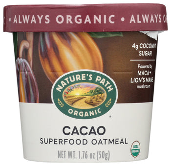 NATURES PATH: Oatmeal Cup Cacao, 1.76 oz