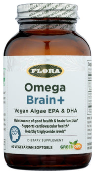 FLORA HEALTH: Omega Brain Plus, 60 cp