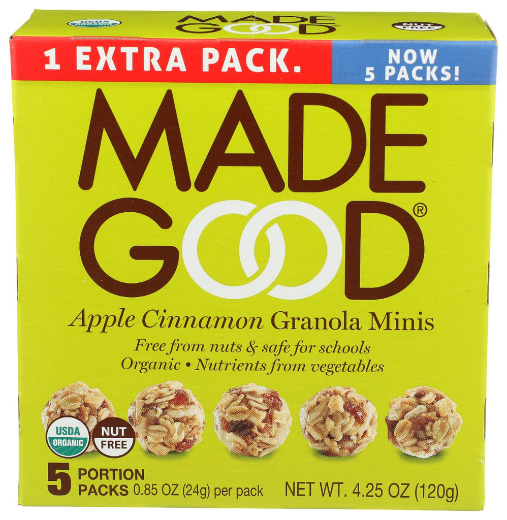 MADEGOOD: Org Granola Mini Apl Cin, 4.25 oz