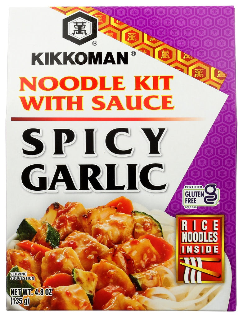 KIKKOMAN: Kit Noodle Spicy Garlic, 4.8 oz