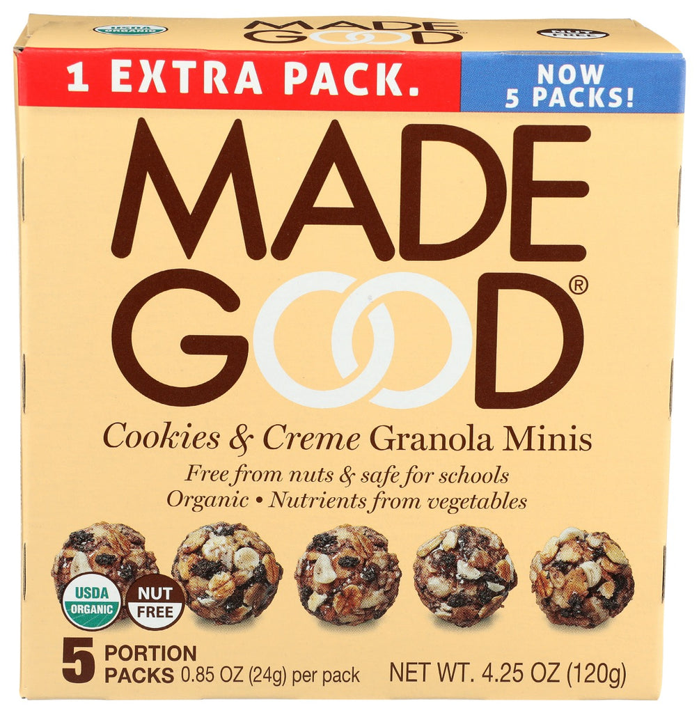 MADEGOOD: Org Granola Mini Cks Crm, 4.25 oz