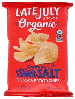 LATE JULY: Chip Potato Sea Salt, 5 oz