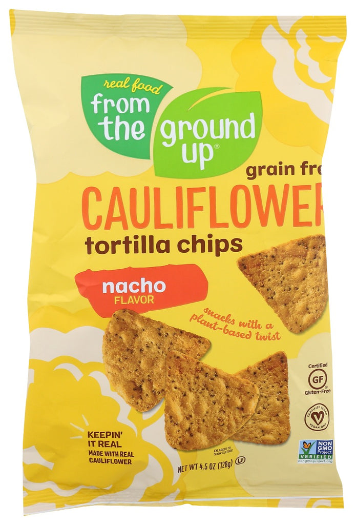 FROM THE GROUND UP: Chip Trtlla Clflwr Nacho, 4.5 oz