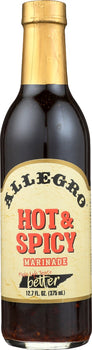 ALLEGRO: Marinade Hot & Spcy, 12.7 oz