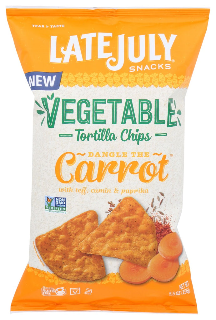 LATE JULY: Chip Veggie Mltgrn Carrot, 5.5 oz