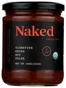 NAKED INFUSIONS: Salsa Signature Hot, 16 oz