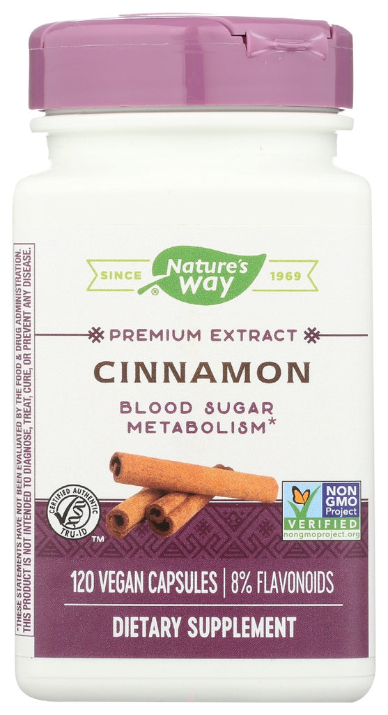 NATURES WAY: Cinnamon, 120 cp