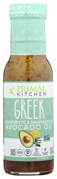 PRIMAL KITCHEN: Drssng Greek Vinaigrette, 8 oz