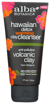 ALBA BOTANICA: Cleanser Dtox Warm Clay, 6 oz