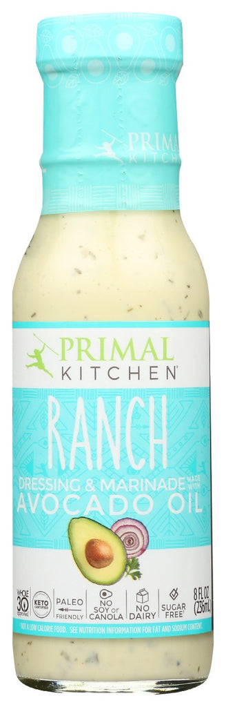 PRIMAL KITCHEN: Drssng Ranch Avocado Oil, 8 oz