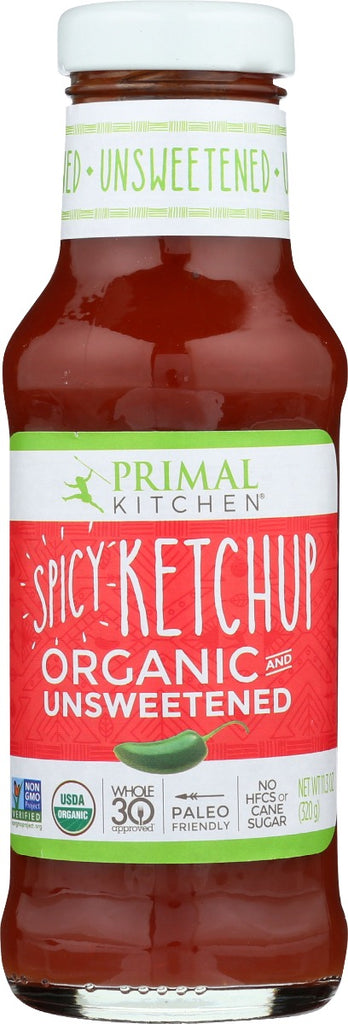 PRIMAL KITCHEN: Ketchup Unswtnd Spicy Org, 11.3 oz