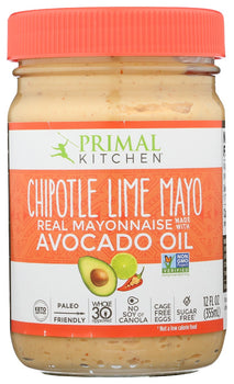 PRIMAL KITCHEN: Mayo Chipotle Lime, 12 oz