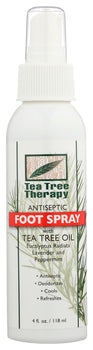 TEA TREE THERAPY: Spray Foot Antspct Tea Tr, 4 fo